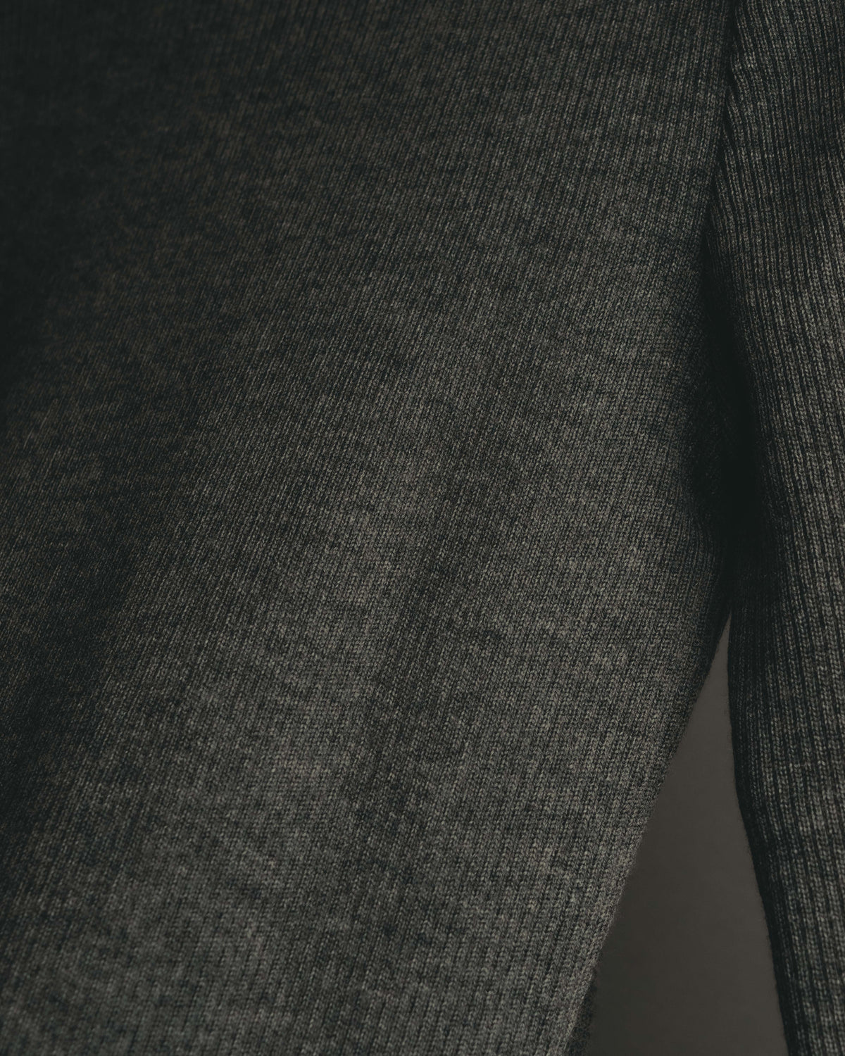 "LOEWE" Late 80's-90's Ribbed wool turtleneck sweater
