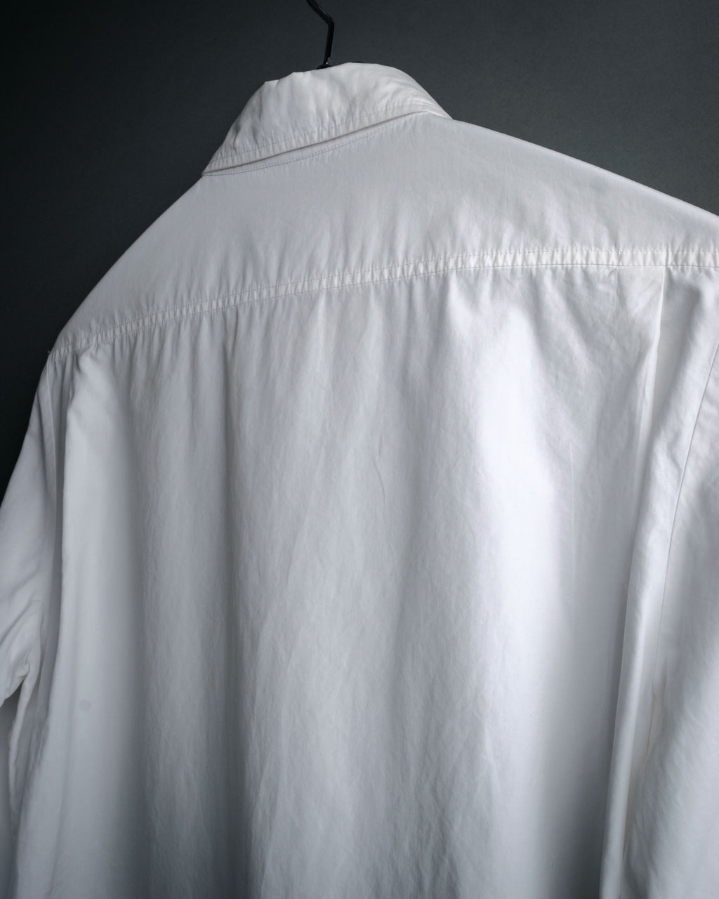 “HERMÈS” 00’s-10’s Signature embroidered cotton shirt