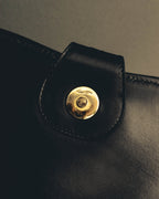 "GUCCI" 70's-80's Classic leather shoulder bag