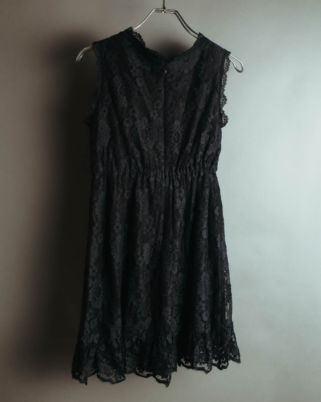 "DOLCE & GABBANA" 00's-10's Black lace sleeveless dress