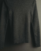 "LOEWE" Late 80's-90's Ribbed wool turtleneck sweater
