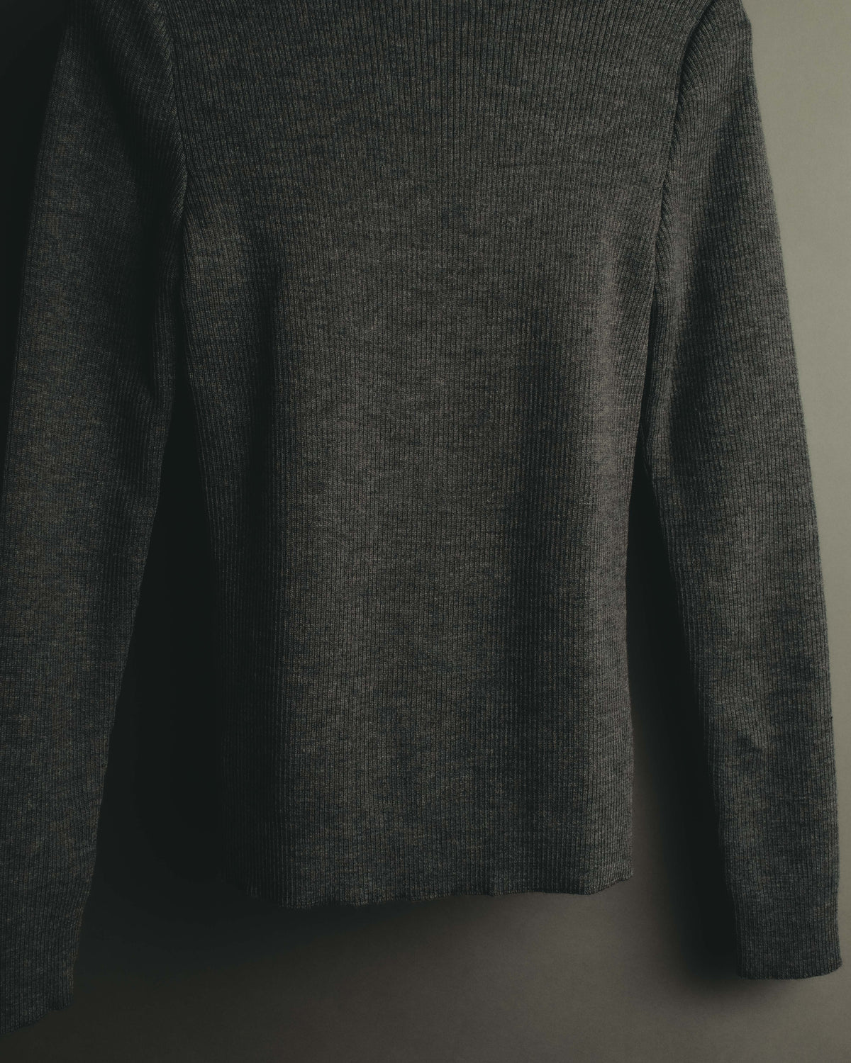 "LOEWE" Late 80's-90's Ribbed wool turtleneck sweater