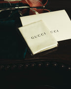 “GUCCI” 2010's Mother of pearl detail metal pilot eyewear