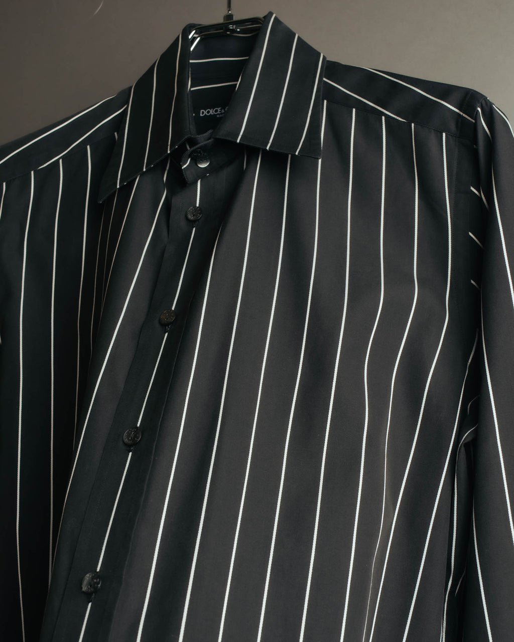"DOLCE & GABBANA" 90's-00's Pinstriped dress shirt