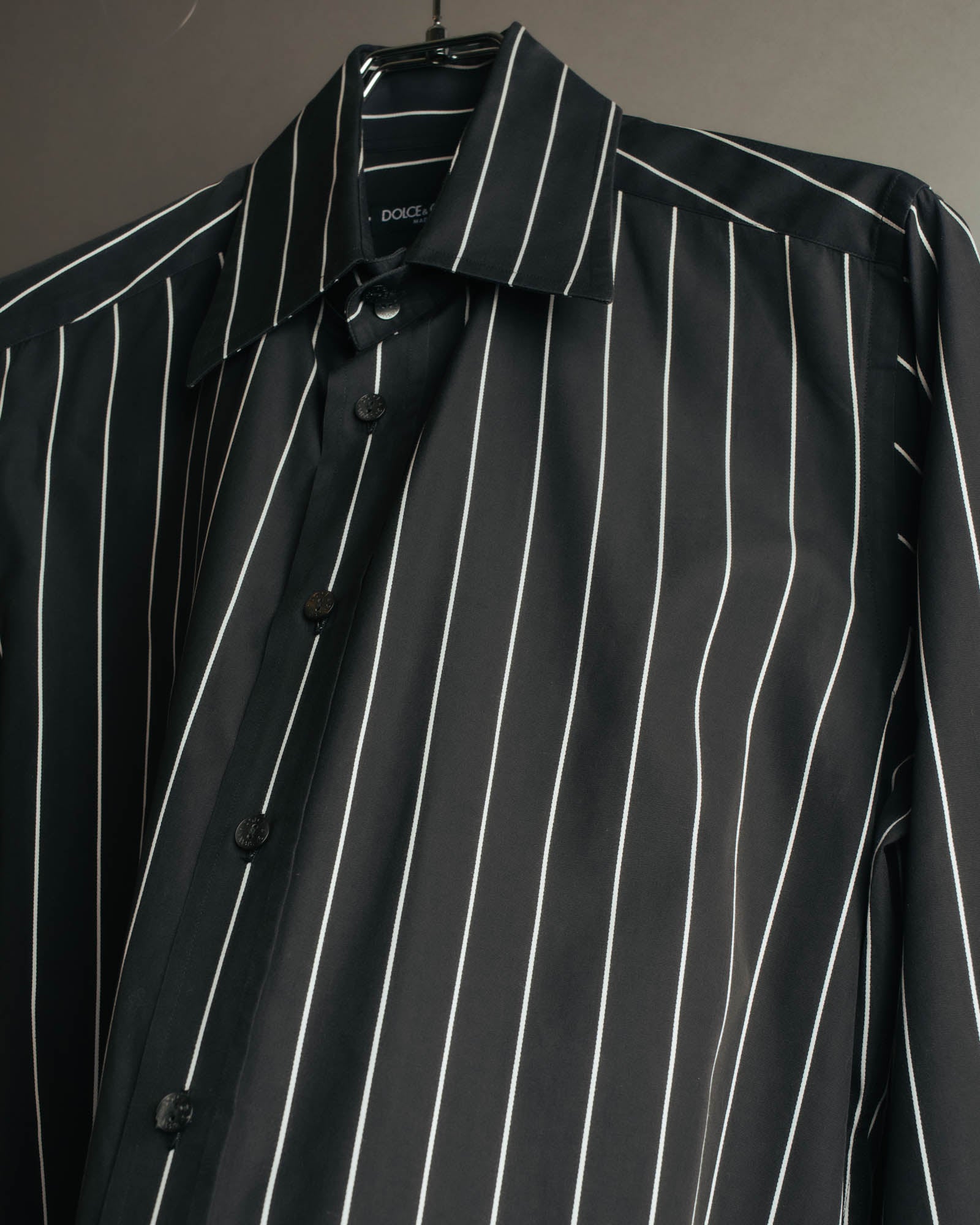 "DOLCE & GABBANA" 90's-00's Pinstriped dress shirt