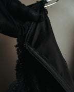 "DOLCE & GABBANA" 00's-10's Black lace sleeveless dress