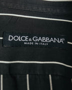 "DOLCE & GABBANA" 90's-00's Pinstriped dress shirt
