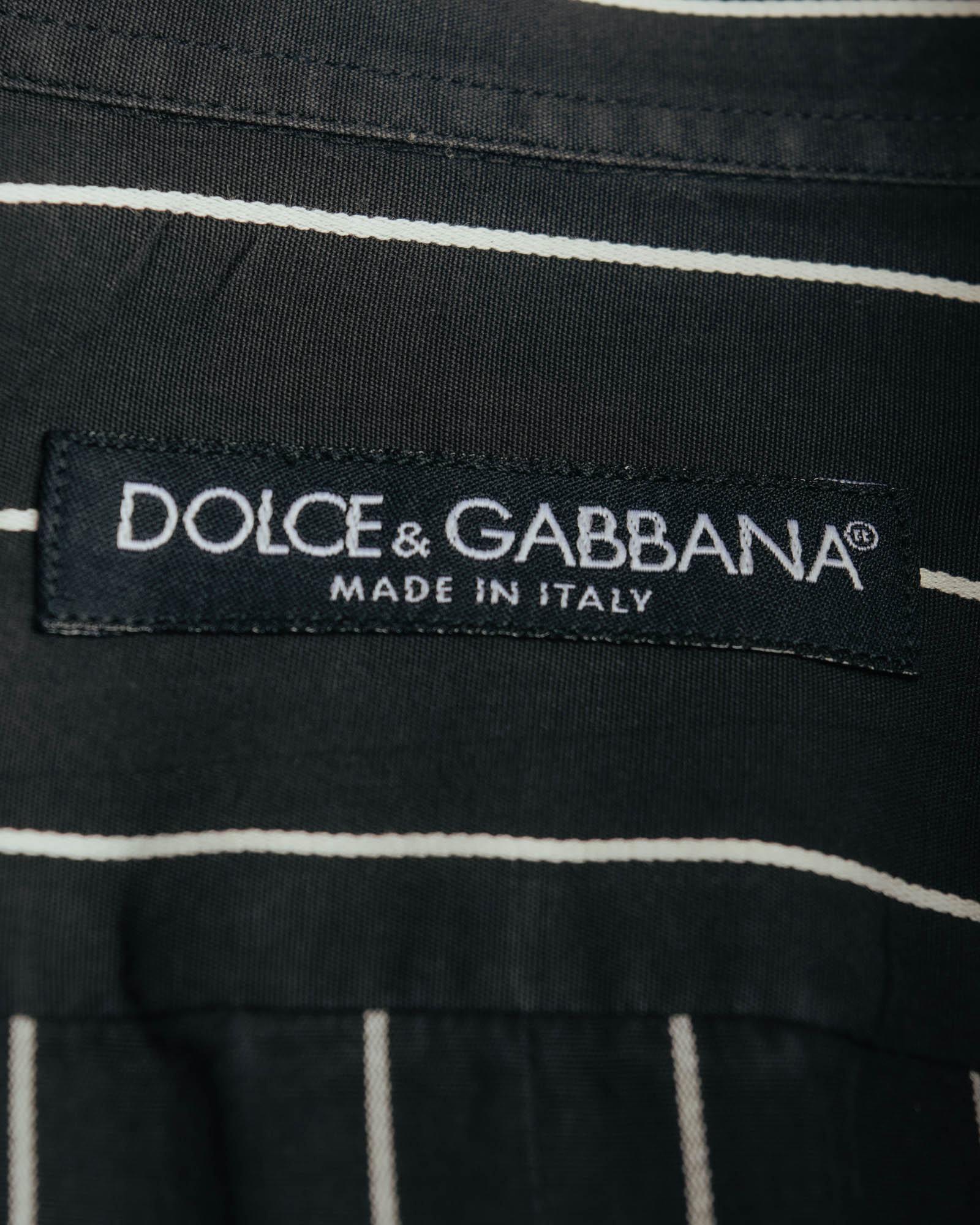 "DOLCE & GABBANA" 90's-00's Pinstriped dress shirt