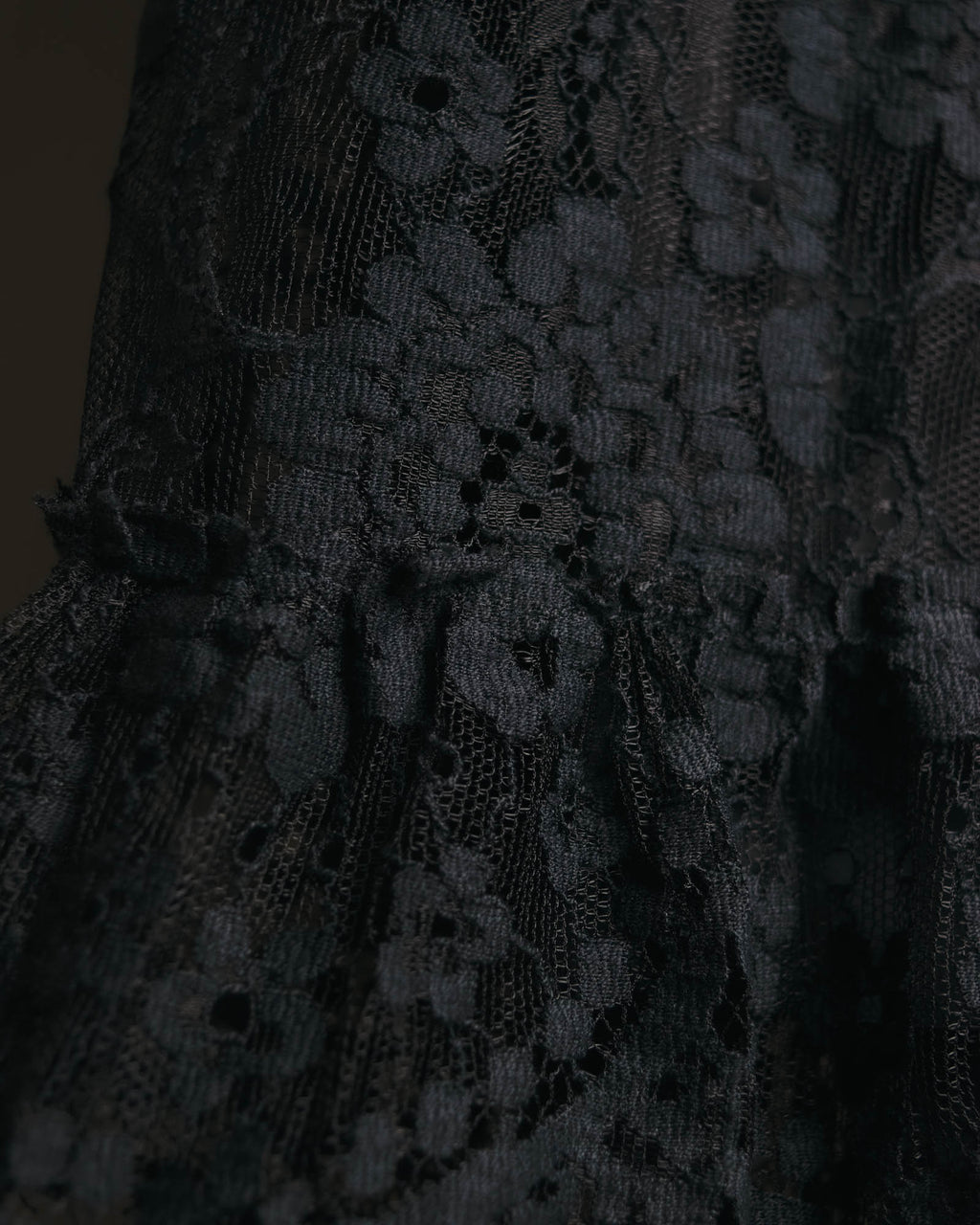 "DOLCE & GABBANA" 00's-10's Black lace sleeveless dress