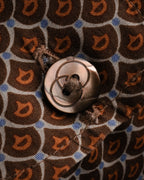 “GUCCI” 80’s Silk monogram shirt