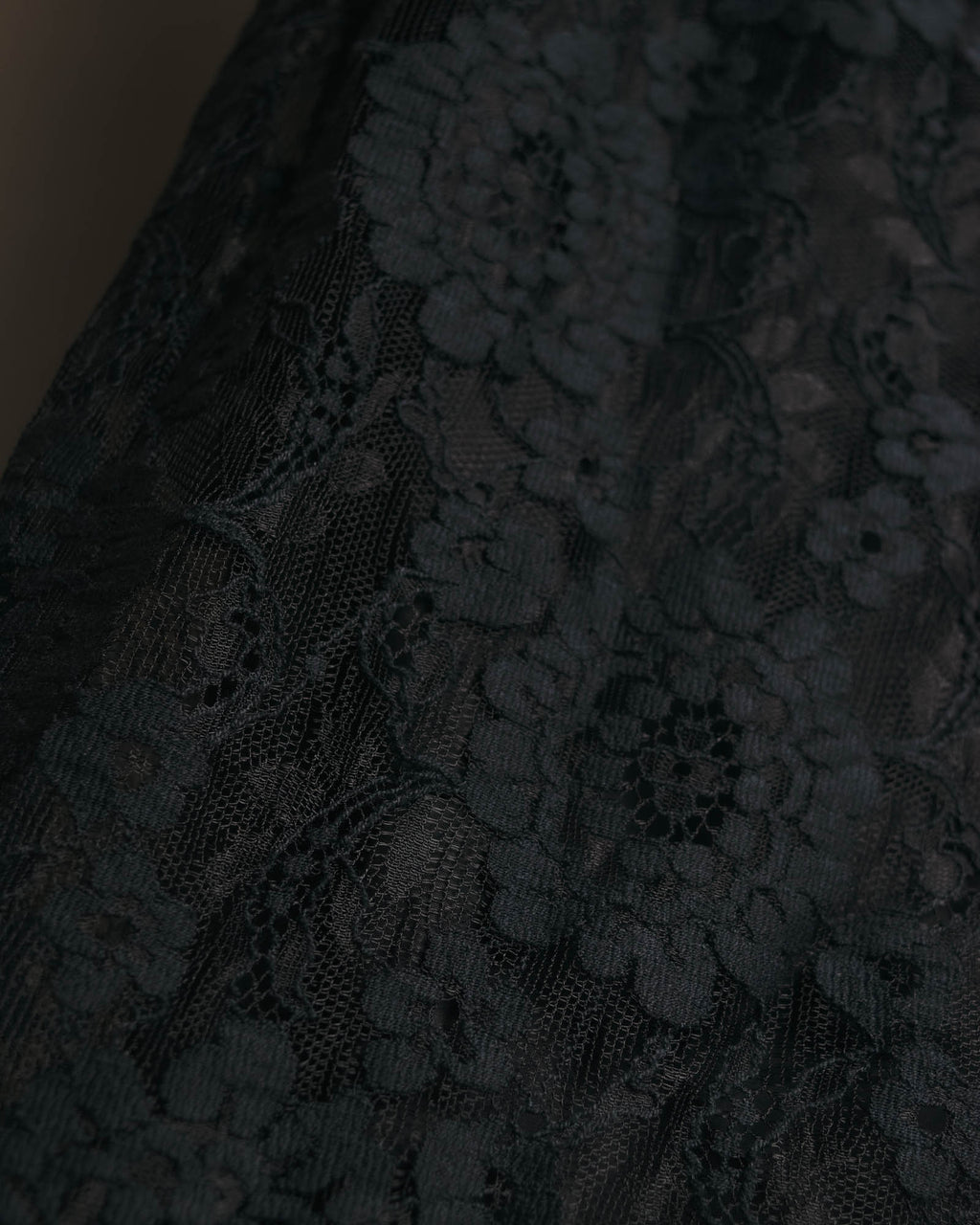 "DOLCE & GABBANA" 00's-10's Black lace sleeveless dress