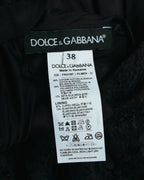 "DOLCE & GABBANA" 00's-10's Black lace sleeveless dress