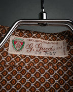 “GUCCI” 80’s Silk monogram shirt