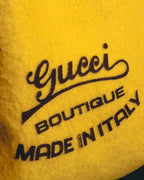"GUCCI" 70's-80's Classic leather shoulder bag