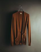 "Hermès" 90's-00's Minimal cotton knit cardigan
