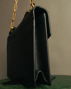-SPECIAL- “GUCCI” Michele period Punk tiger head leather shoulder bag