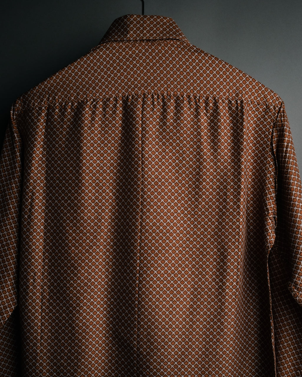 “GUCCI” 80’s Silk monogram shirt