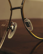 “GUCCI” 2010's Mother of pearl detail metal pilot eyewear