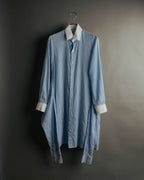 "REGULATION Yohji Yamamoto" 2015AW Striped oversized shirt dress