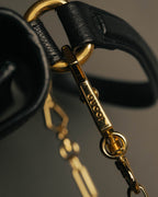 -SPECIAL- “GUCCI” Michele period Punk tiger head leather shoulder bag