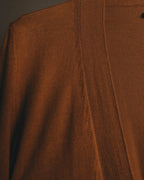 "Hermès" 90's-00's Minimal cotton knit cardigan