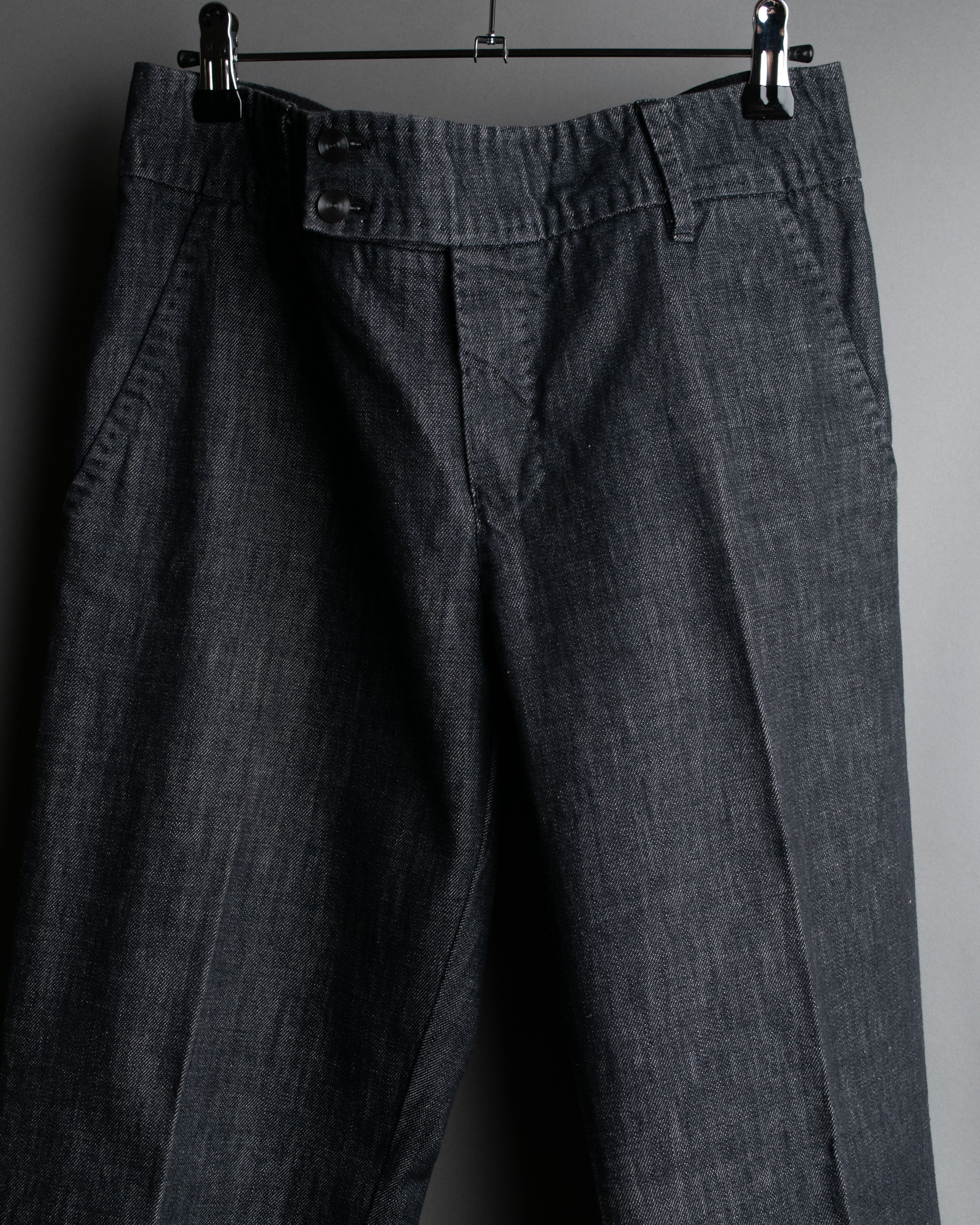 “GUCCI” 2002 Tailored denim trousers