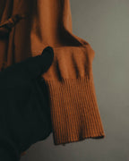 "Hermès" 90's-00's Minimal cotton knit cardigan