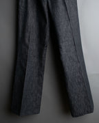 “GUCCI” 2002 Tailored denim trousers