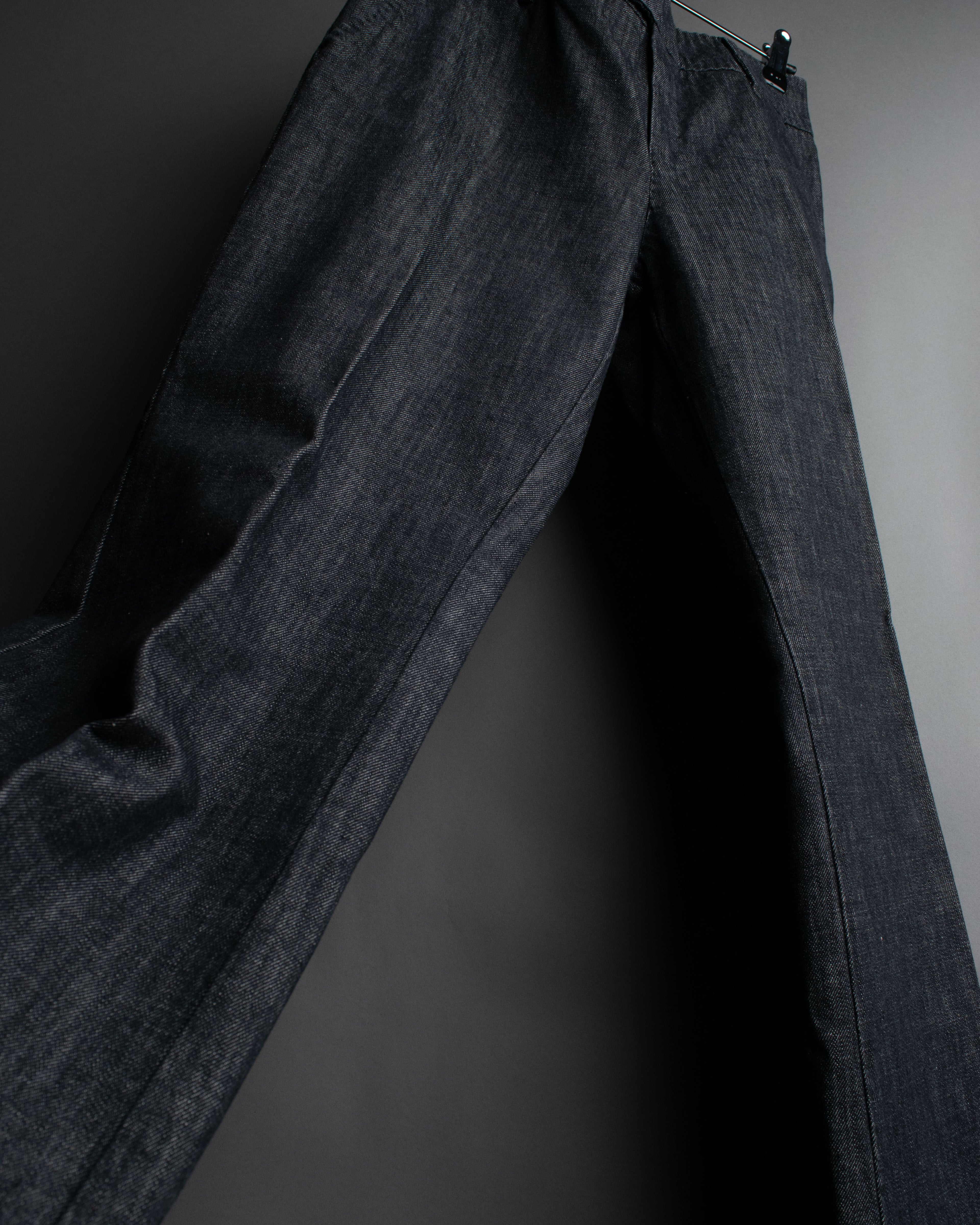 “GUCCI” 2002 Tailored denim trousers