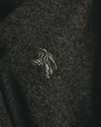 "BURBERRY LONDON" 00's-10's Check trimmed wool dressing gown
