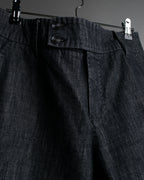 “GUCCI” 2002 Tailored denim trousers