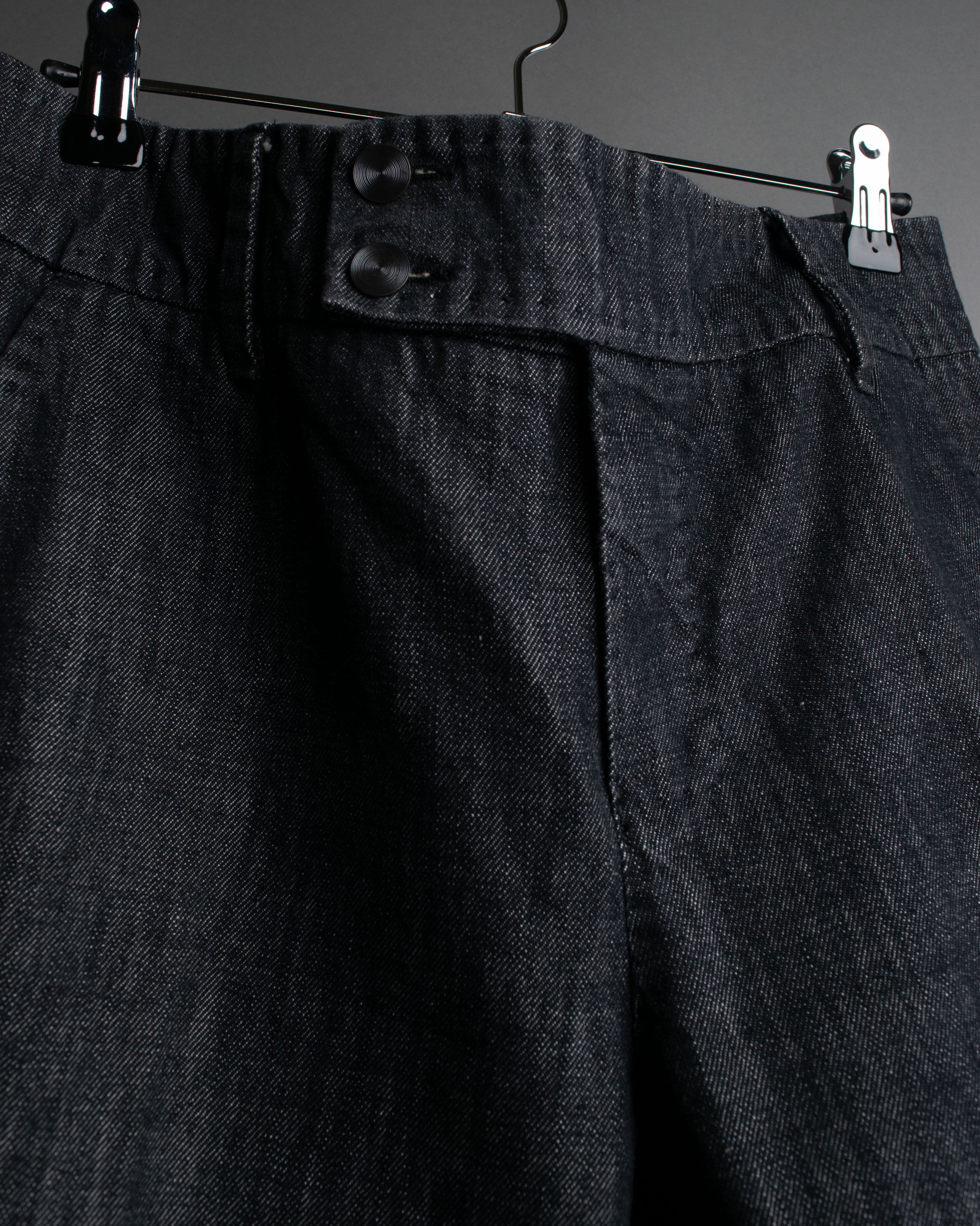 “GUCCI” 2002 Tailored denim trousers