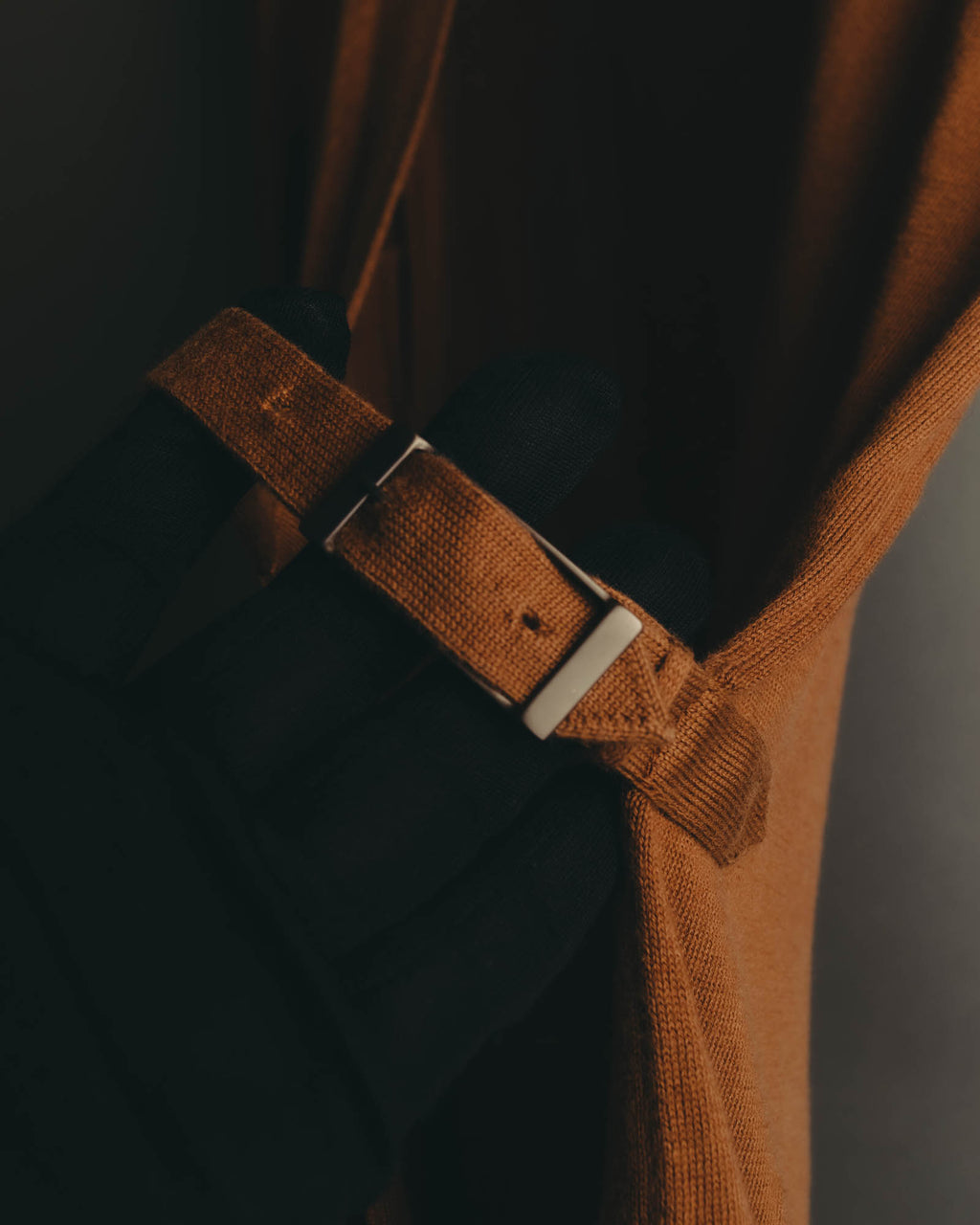 "Hermès" 90's-00's Minimal cotton knit cardigan