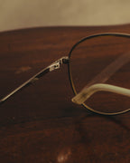 “GUCCI” 2010's Mother of pearl detail metal pilot eyewear