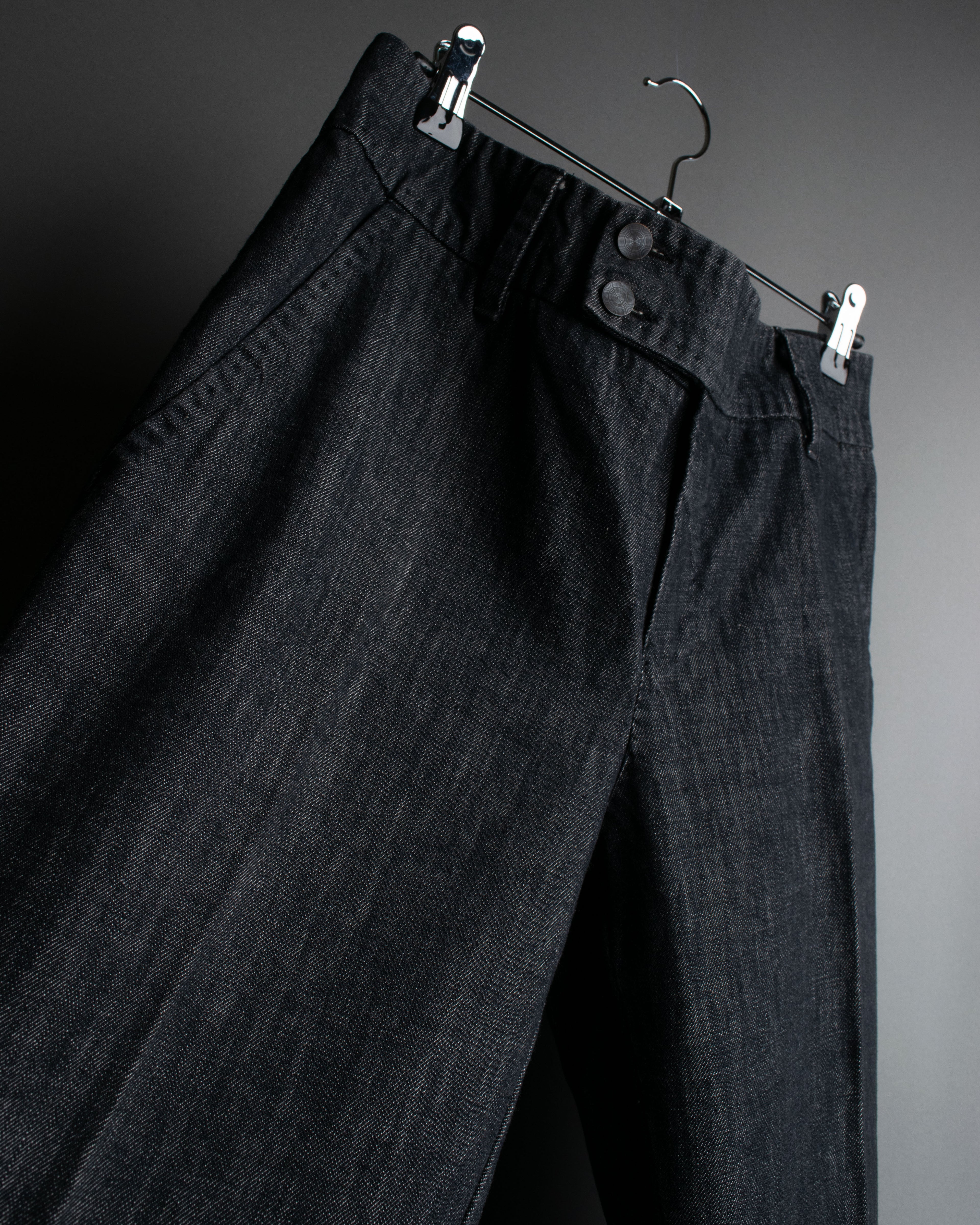 “GUCCI” 2002 Tailored denim trousers
