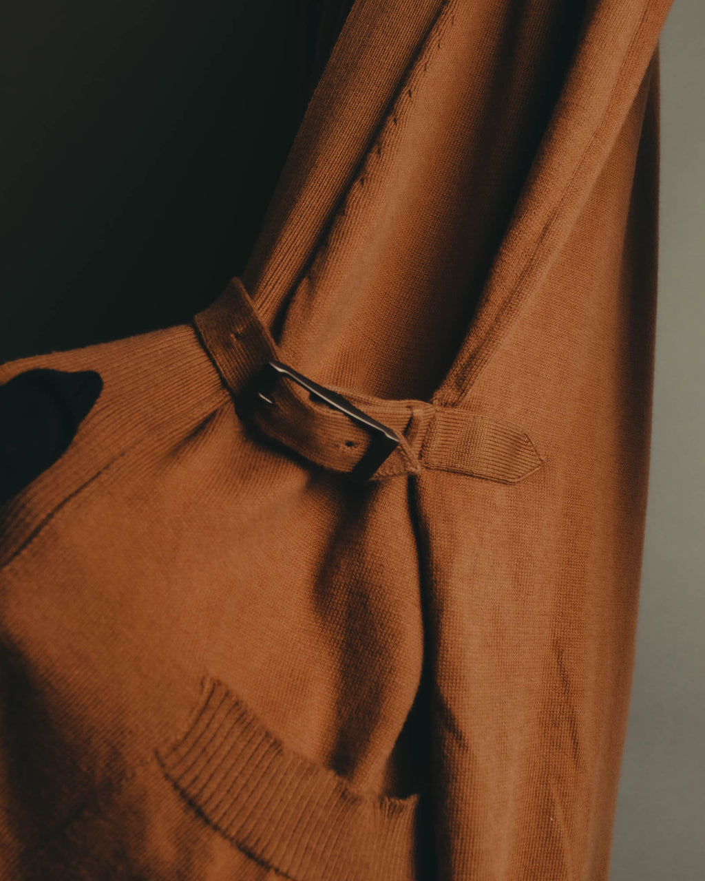 "Hermès" 90's-00's Minimal cotton knit cardigan