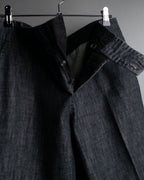 “GUCCI” 2002 Tailored denim trousers