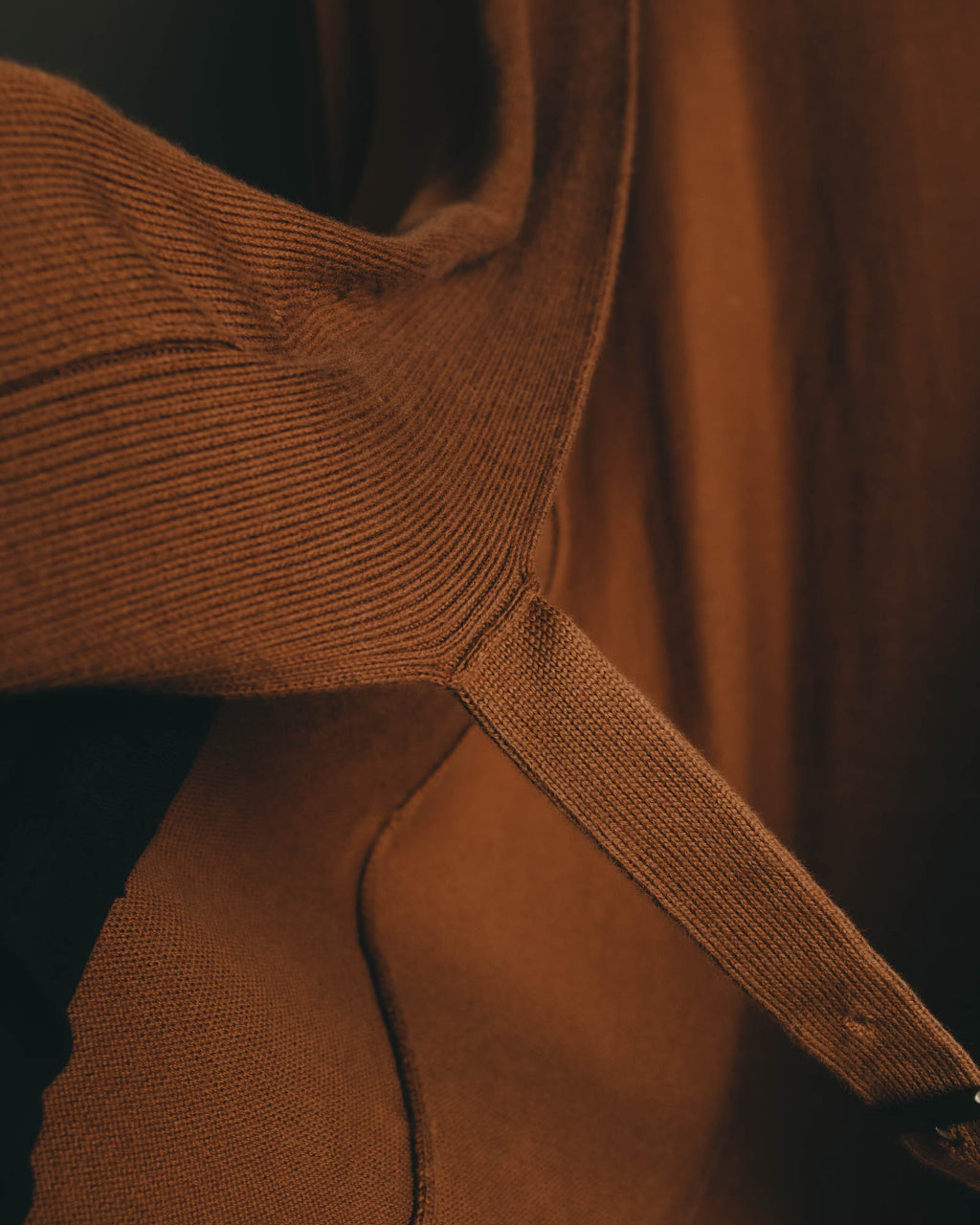 "Hermès" 90's-00's Minimal cotton knit cardigan