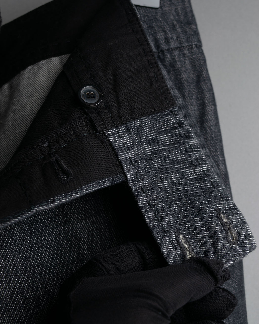 “GUCCI” 2002 Tailored denim trousers