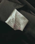 "BURBERRY LONDON" 00's-10's Check trimmed wool dressing gown