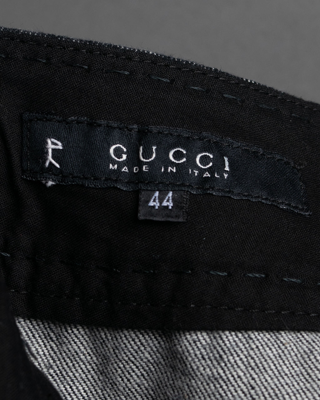 “GUCCI” 2002 Tailored denim trousers