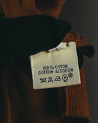"Hermès" 90's-00's Minimal cotton knit cardigan
