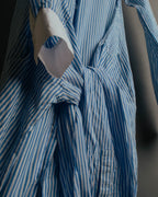 "REGULATION Yohji Yamamoto" 2015AW Striped oversized shirt dress
