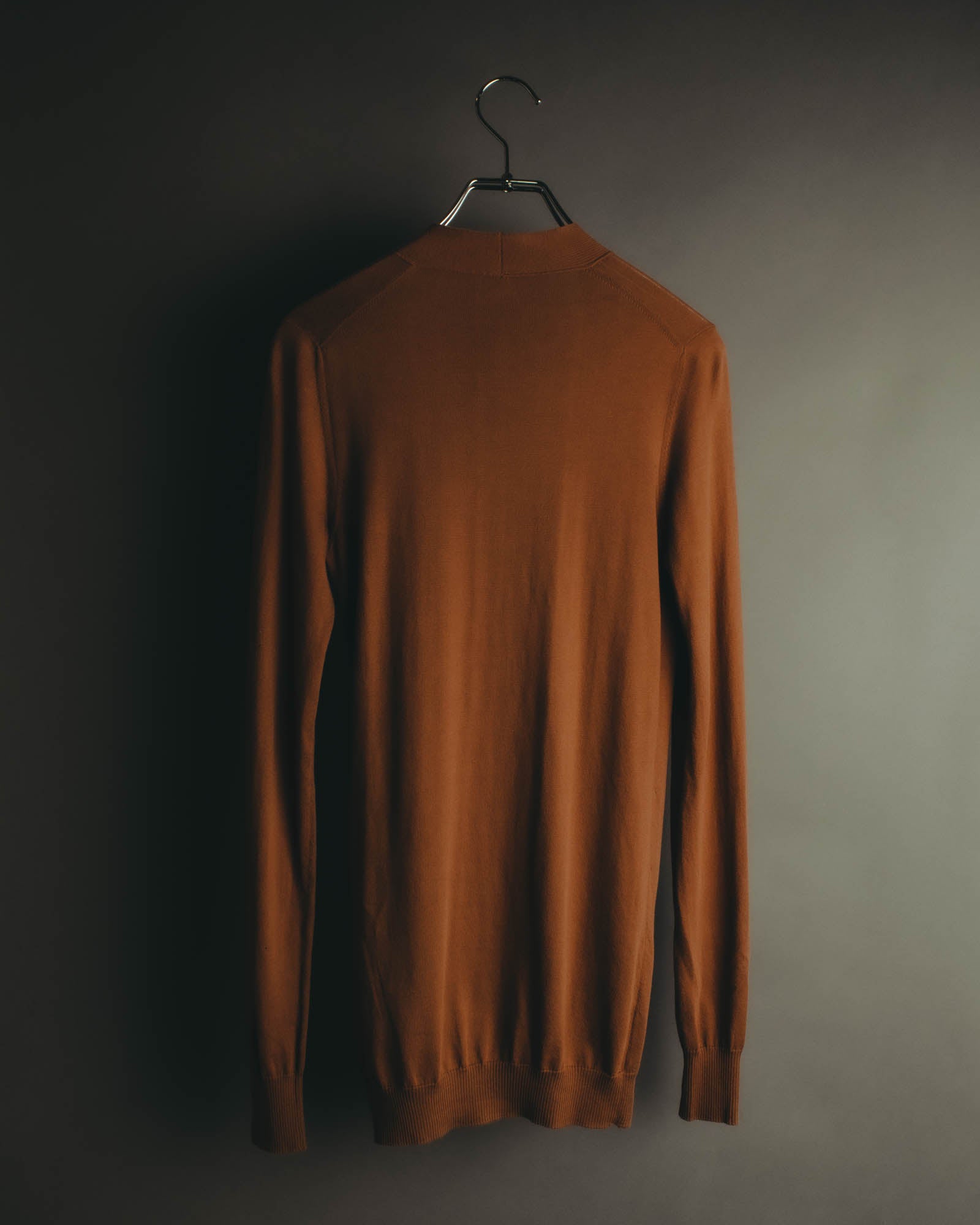 "Hermès" 90's-00's Minimal cotton knit cardigan