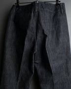 “GUCCI” 2002 Tailored denim trousers