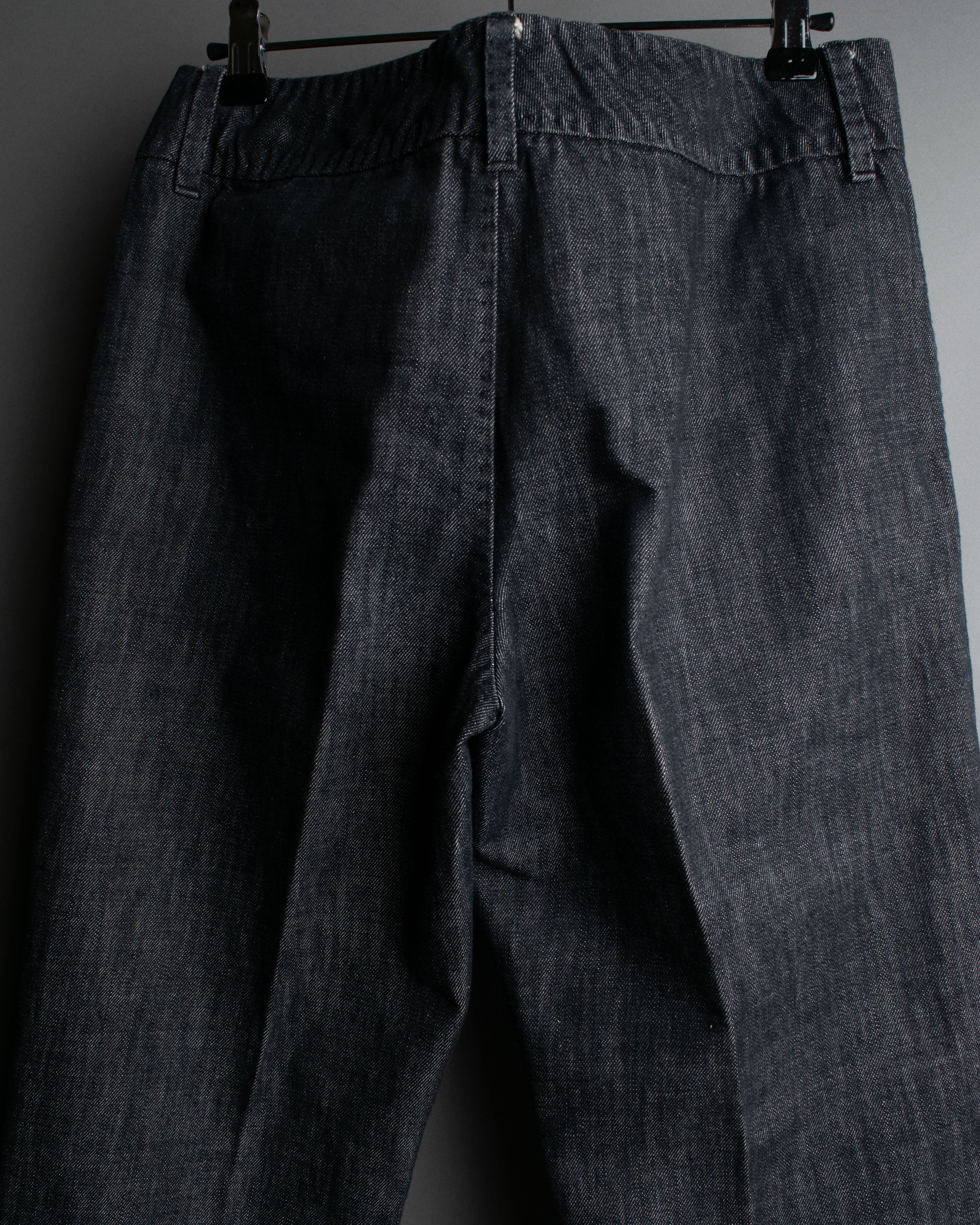 “GUCCI” 2002 Tailored denim trousers