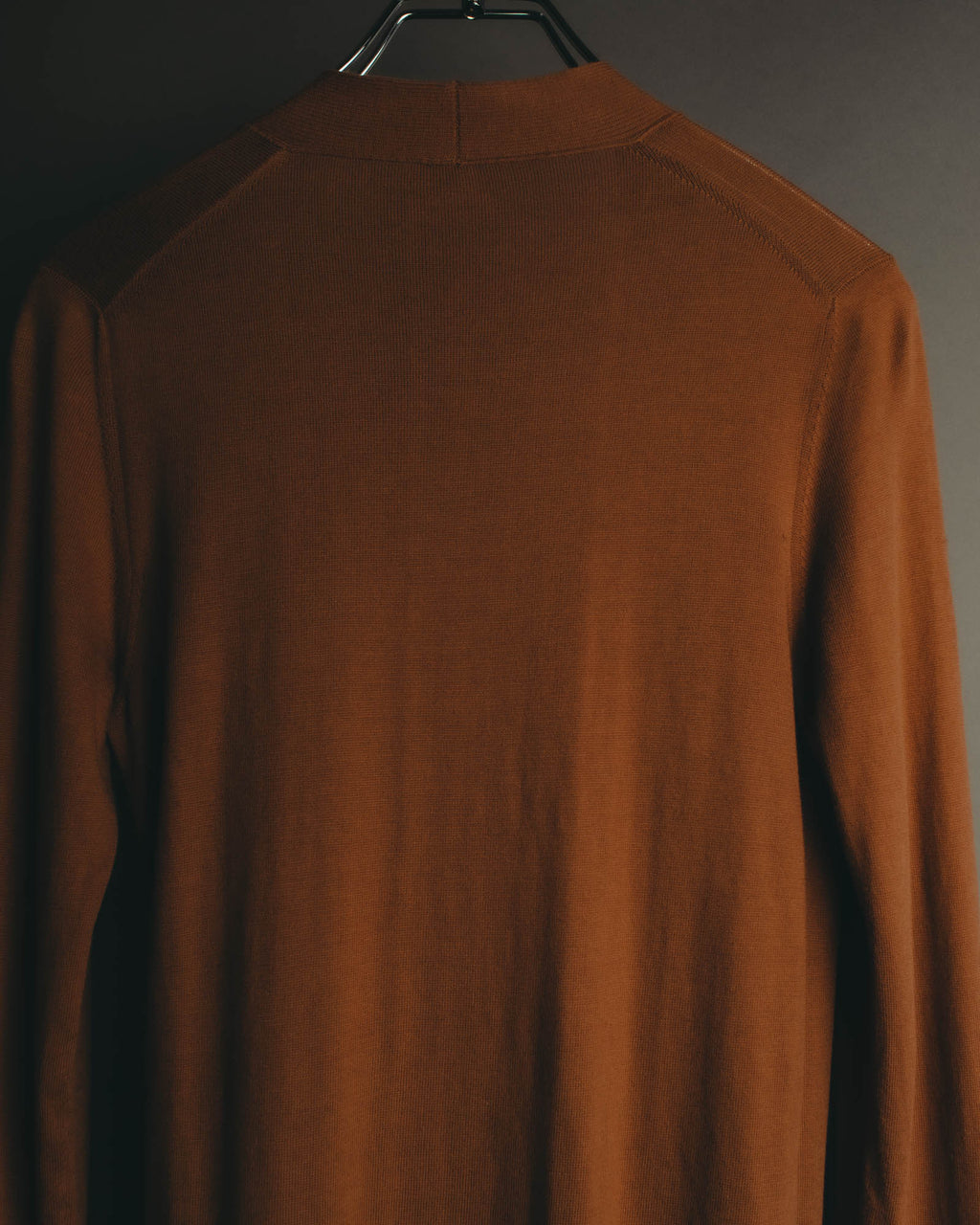 "Hermès" 90's-00's Minimal cotton knit cardigan