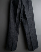 “GUCCI” 2002 Tailored denim trousers
