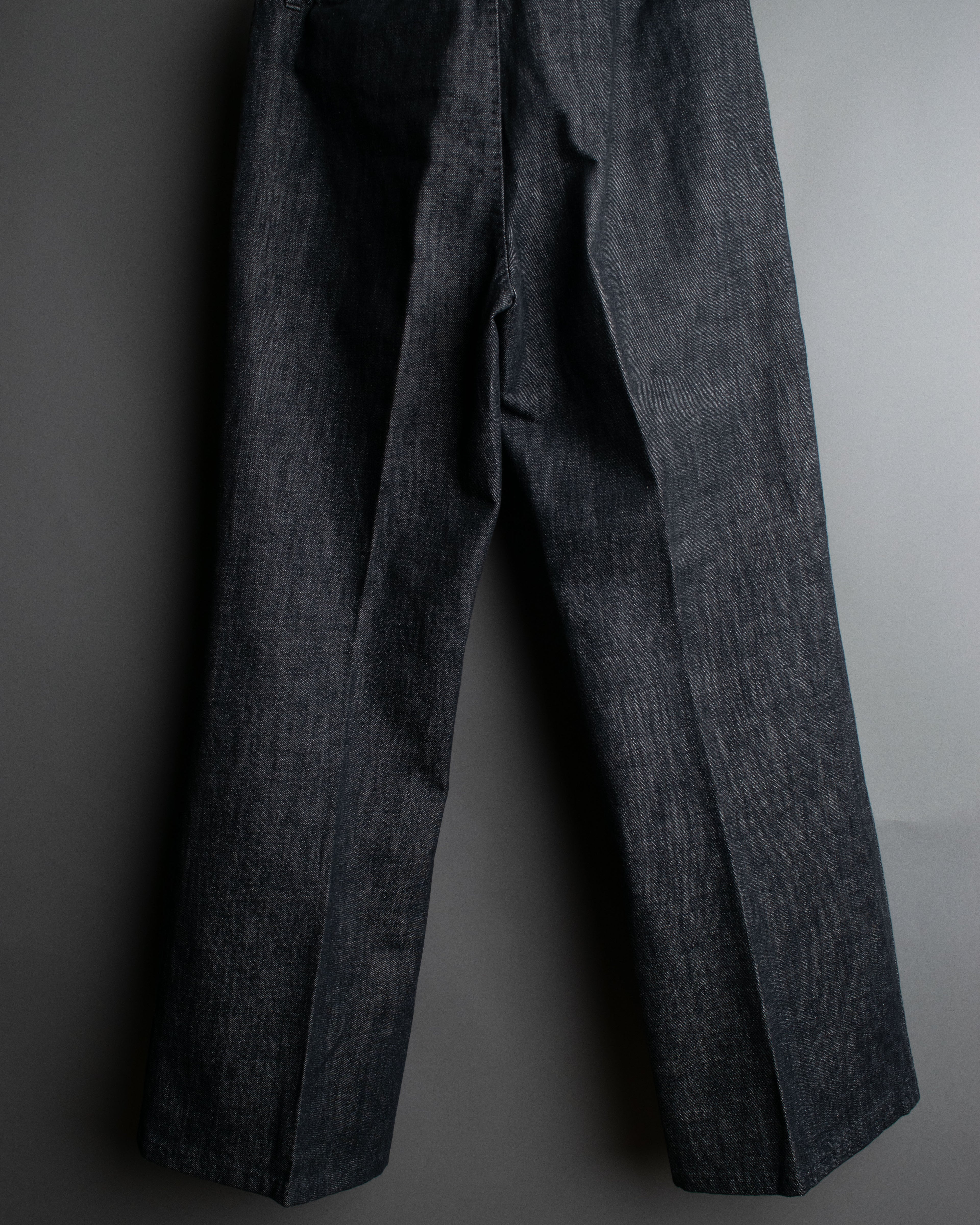 “GUCCI” 2002 Tailored denim trousers
