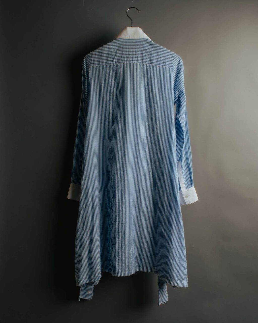 "REGULATION Yohji Yamamoto" 2015AW Striped oversized shirt dress